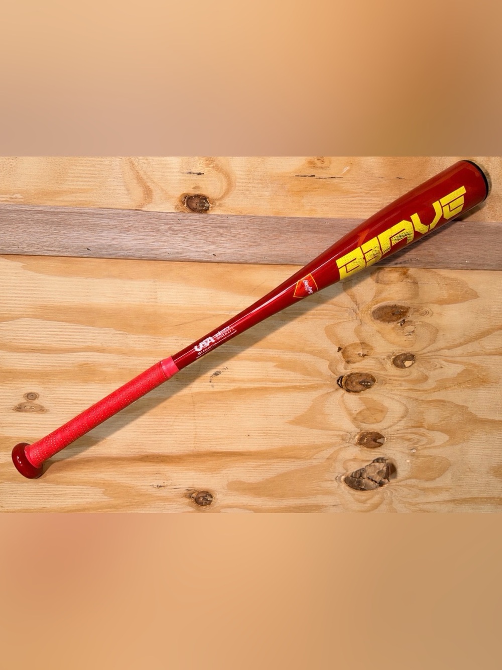 Rawlings RUSH Alloy USA Baseball Bat 27” Drop‎ 12 (-12) Red Youth Bat